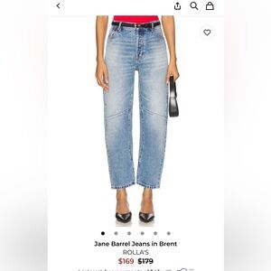 ROLLA'S Jane Barrel Jeans in Light Blue